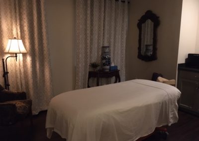Massage room at Well Into Life Massage & Bodywork