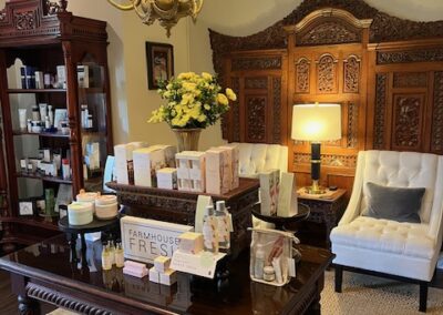 lobby view at Well Into Life Massage and Skincare